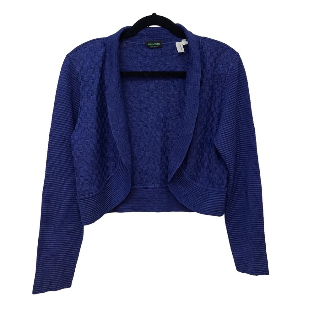 Bottega Veneta Women’s Long Sleeve Blue Cardigan Size S